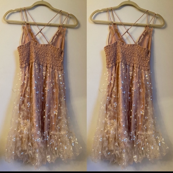 COPY - Free people adella sequin dress, new - Picture 7 of 9